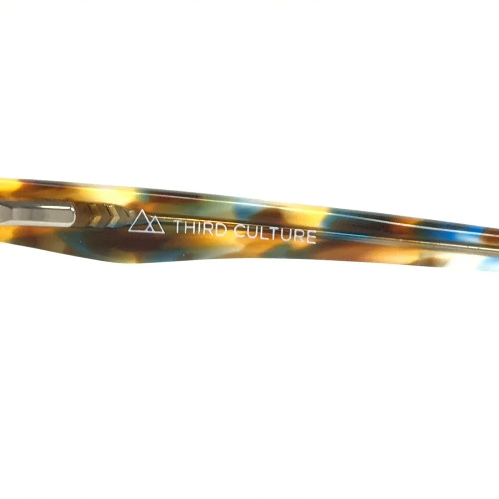 Third Culture Eyeglasses Frames LE 2008 1636 Black Tortoise Square 52-17-135